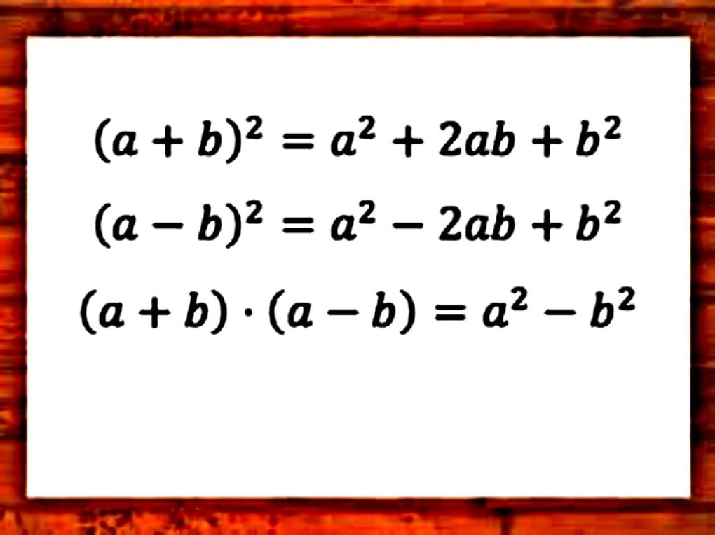 Identidades Notables Essential Mathematical Identities